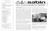 Sabin Community Orchard Now Under SCA’s Wing by Jeff Strang · 2019. 12. 6. · Step by Step, Block by Block. In the wake of the Hurricane Harvey, Sabin NET is very moti - vated