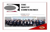 The QUEST Conferencequest.umd.edu/conference/2019SpringProgram.pdfTuvia Rappaport— Aerospace Engineering Haley Greenspan— Finance & Computer Faculty Advisor: Dr. Joseph Bailey,