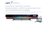 Future-proof your business with a powerful · 2018. 12. 19. · Future-proof your business with a powerful competitive edge VUTEk ® h5 Superwide Hybrid Inkjet Printer VUTEk ® h5