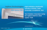 Agilent Technologies - Keysight...Media Test DSO90000A ... Digital Solutions Presentation . Reference Document • High-Definition Multimedia Interface (HDMI) Specification ... 100