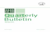 Quarterly Bulletin Spring 2002 - bankofengland.co.uk · Quarterly Bulletin—Spring 2002 Markets and operations (pages 5–22) This article reviews developments in international and