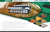Color Sorter Alpha+ Series (new) - AGI...Multi Chrome Cameras: Graphics Panel 15 “Linux based user friendly Graphic user interface (GUI) with Online Support System. Image capturing