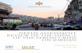 Needs AssessmeNt Review of the impAct of the syRiAN ......Needs assessment review of the mpact of the i yrian S crisis on Jordan 1 The negative impact of the Syrian crisis on Jordan