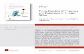 Force-Feeding of Prisoners and Detainees on Hunger Strike UK/e-flyer Force-Feeding.pdf · issue of force-feeding prisoners and detainees on hunger strike, from a European and international