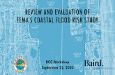 REVIEW AND EVALUATION OF FEMA’S COASTAL FLOOD RISK … · The Federal Emergency Management Agency (FEMA) is responsible for administering the NFIP Flood Insurance Study (FIS) reports