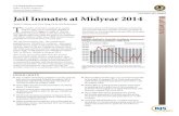Jail Inmates at Midyear, 2014...JAIL INMATES AT MIDYEAR 2014 | JUNE 2015 3 Males have made up at least 85% of the jail population since 2000. The female inmate population increased