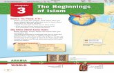 3 The Beginnings McDougal-Littell, of Islam · 1 0 ° N 2 0 ° N 3 0 ° N 4 0 ° N 5 0 ° N T r o p i c o f C a n c e r 0 0 250 500kilometers 250 500miles Muslimlandsunder Muhammadto632