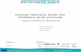 Ocean literacy tools for children and schools · Ocean literacy tools for children and schools Zaza Children’s Workshop Work package 5 Deliverable 5.6 March 2018 This project has