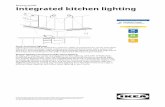 Buying guide Integrated kitchen lighting · • Choose the number of SKYDRAG lighting strips that you need. • Add the correct TRÅDFRI LED driver: 10W or 30W. See page 9 for more