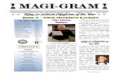 MAGI-GRAM - I.B.M. Ring 50 · 2019. 5. 11. · MAGI-GRAM Official Newsletter of IBM Ring 50 -- The National Capital Ring -- Volume 73 No. 5 May 2019 + + Ring 50 Selects Magician of