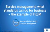 Service management: what standards can do for business the ... · – Configuration management database (CMDB) – Continuity – Customer – Document – Effectiveness – Efficiency