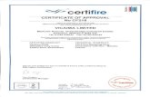 Interior Doors Fire Doors Door Kits Acoustic Doors ... · This certificate is designed specifically to demonstrate compliance of the product or system ... (ITT FD30). This approval