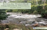 2018 Kentucky Watershed Organization Directory · 2018 Kentucky Watershed Organization Directory 3 | Page Introduction The Kentucky Watershed Directory is being provided in conjunction