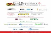Gold Sponsors - 10th Annual Food Regulatory and Quality ......• Prioritize workload for OnDemand order fulfillment ... getting together to network, benchmark, learn sector best practices