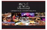 LIFESTYLE. HOSPITALITY.€¦ · HOSPITALITY CONSULTING SERVICES: At TRP, we strive to be an industry leader and pure innovator in developing successful, cutting-edge restaurant and