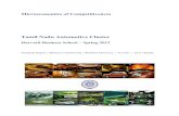 Tamil Nadu Automotive Cluster Tamil Nadu Automotive Cluster Analysis Microeconomics of Competitiveness