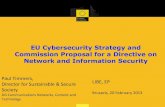 EU Cybersecurity Strategy and Commission Proposal for a … · 2014. 12. 17. · EU Cybersecurity Strategy and Commission Proposal for a Directive on Network and Information Security