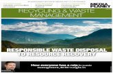 RECYCLING & WASTE June 2012 MANAGEMENTdoc.mediaplanet.com/all_projects/10577.pdf · Even asphalt shingles can be used in the renewal of roadways ... contractors are going to have