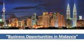 “Business Opportunities in Malaysia”2 Ahmad Tajudin Omar Director . MIDA Munich . 14th June, 2012, Thursday . Prague