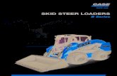 SKID STEER LOADERSCASE skid steer loaders are compatible with more than 250 buckets, forks, brooms, augers, rakes, grapples, hydraulic hammers, snow accessories, bale spears and other