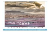 Our Lady of the Snows Catholic Church 8... · 2020/3/3  · OUR LADY OF THE SNOWS 6 March 8, 2020 Monday, March 9 9:30 am - Women’s Lenten Bible Study in Parish Center Tuesday,