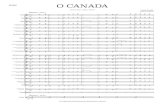 SCORE O CANADA - Canadian Armed Forces · Picc. Fl. Ob. 1st Cl. 2nd Cl. 3rd Cl. B. Cl. Bsn. 1st Alto Sax. 2nd Alto Sax. Ten. Sax. Bari. Sax. Hn. 1-2 Hn. 3-4 1st Tpt. 2nd Tpt. 3rd