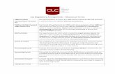 CLC Regulatory Arrangements - Glossary of Terms€¦ · Approved Regulator as defined at s.20 of the 2007 Act: the CLC, the Law Society, the General Council of the Bar, the Master