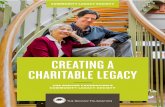 CREATING A CHARITABLE LEGACY€¦ · CREATING A CHARITABLE LEGACY Taking care of the future, today. Creating a charitable legacy can be one of life’s most lasting and altruistic
