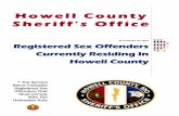 Sheriff’s Office · Joseph Lowell 53 3180 State Route AA Willow Springs, MO Thomas Everett 29 9813 County Road 6750 West Plains, MO Masterson Ronald Dale 52 1545 County Road 6070