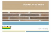 THIN BRICK - Colorado Best Block · by washing) or securely attach lath. Lap and install 3.4-lb. 3⁄8" rib, paper-backed, expanded metal lath to metal cladding supports of 20 gallons
