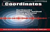 Earthquake prediction method using artificial intelligence · Faridabad, India Editor Bal Krishna Owner Coordinates Media Pvt Ltd (CMPL) Columns My Coordinates ediTorial 5 News GiS
