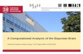 A Computational Analysis of the Bayesian Brain · 2015. 11. 13. · Urn-ball task which is directly related to Bayes‘ theorem Bayesian observer model Bayesian updating and predictive