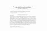 Energy Efﬁcient External Sensing in Multichannel Cooperative … · 2020. 4. 15. · 2 H. Patil et al. Keywords: Cooperative Cognitive Radio, Energy Efﬁcient, External Sensing,