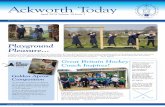 Ackworth Today - Microsoft€¦ · Ackworth Today April 2014 Volume 18 Issue 3 Not for oneself but for everyone Thanks to the hard work and dedication of the pupils of Coram House