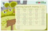 spring lunch menu } march 2018 april 2018 may 2018€¦ · Tomato Paste (Organic Tomato Paste, Naturally Derived Citric Acid), Garlic Powder, Ground Red Chili Pepper, Sea Salt, Organic