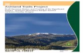 Draft Decision Notice and Finding of No Signiﬁ cant Impact ... · The Ashland Trails Project is located on the Siskiyou Mountains Ranger District on the Rogue River- Siskiyou National