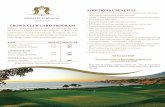 Monarch Beach - Crown Club Flyer 2012...Monarch Beach Golf Links is excited to announce the new 2012 Crown Club Cardmember program. Crown Club Cardmembers receive preferred rates throughout