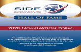 SIDE · Middle School, SIDE Post-Compulsory School, Distance Education Centre and School of Isolated and Distance Education. Inductees •Inductees receive a framed citation and recognition