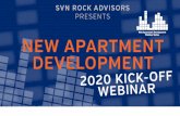 Purpose-Built Apartment Development Trends Webinar: Welcome! · 2020. 1. 20. · Saskatoon 14,925 295,095 5.1 Vancouver 113,648 2,463,431 4.6 ... 4.How Much Rent Can You Charge? 5.What