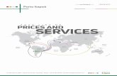 2020 LIST OF PRICES AND SERVICESAsia Middle East Indian Ocean Pacific Ocean Oceania Porto Itapoá PRICES AND 2020 LIST OF SERVICES Av. Beira Mar 5, 2900 • Figueira do Pontal •