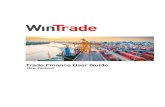 User Guide Trade Finance - 1110...WinTrade Trade Finance User Guide 5 3. Complete 2.Payments tab. Click New in the List of accounts table. Select the account number you want the finance