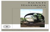 BCC Faculty Handbook 2013-14 - Barstow Community College · FACULTY HANDBOOK 2013 – 2014 3 Strategic Priority 3: Promote and support student engagement. V. Facilitate student growth