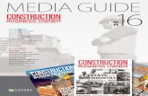 MEDIA GUIDE 16 · Final Decision 72% Recommend 26% None 3% Total Qualified % of Total General Contractors, Non-Residential 19,067 47.3 General Contractors, Residential 6,503 16.1