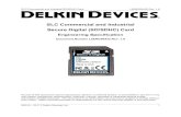SLC Commercial and Industrial Secure Digital (SD/SDHC) Card · SLC Commercial and Industrial SD/SDHC Card L5ENG00432 Rev. 1.8 ©2010 – 2011 | Delkin Devices, Inc. 1 SLC Commercial