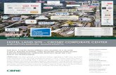 BURLINGTON/BEDFORD, MASSACHUSETTS · hotel development site. The hotel development parcel is within Crosby Corporate Center, a master-planned, nine-building Class A office park along