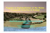 Progress in Implementation of the Water Framework ...€¦ · 1. Integrated Catchment Management (ICM) approach as the framework 2. Riskis ‘risk of not meeting WFD objectives’