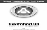 © 2008 Alpha Omega Publications, Inc.media.glnsrv.com/pdf/sos_manual/2008_DL_Student_QSG.pdf · SOS Student - Distance Learning Quick Start Guide. 2. Welcome to Switched-On Schoolhouse®