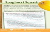 HPI ProduceCard spaghettisquash · 2020. 5. 29. · Spaghetti Squash • ove s through skin with fork. Drizzle oast with fork; ld pasta! • tti squash, at oop to pan and lightly