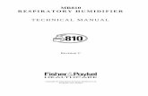 MR810 RESPIRATORY HUMIDIFIERdl.owneriq.net/9/9e551a10-ef64-4514-a1bf-ce17cf08451e.pdf · Date of Manufacture Thermal Cut Out C-tick for EMC UL Marking CE marking 1.5 TECHNICAL MANUAL