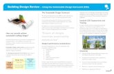 Building Design Review Using the Sustainable Design ... · Sustainable Design Scorecard (SDS) Engeneous The Sustainable Design Scorecard The Sustainable Design Scorecard (SDS) has